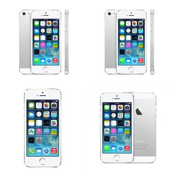 31 Pcs – Apple iPhone 5S – Refurbished (GRADE A – Unlocked) – Models: ME345LL/A, ME342LL/A, ME337J/A, ME305LL/A