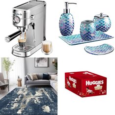 1 Pallets - 73 Pcs - New Blankets, Throws & Quilts, Home Health Care, Kitchen & Dining, Diapers & Wipes - New and New Damaged Box - Walmart