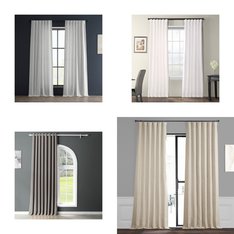Pallet – 244 Pcs – Curtains & Window Coverings, Decor – Mixed Conditions – Sun Zero, Eclipse, Madison Park, Elrene Home Fashions