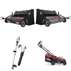 Pallet - 14 Pcs - Mowers, Power Tools, Hedge Clippers & Chainsaws, Camping & Hiking - Customer Returns - Hyper Tough, Black Max, Ohio Steel, Ozark Trail