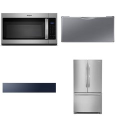 4 Pcs - Microwaves, Accessories - New - Samsung, WHIRLPOOL, Frigidaire