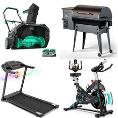 Pallet - 8 Pcs - Exercise & Fitness, Patio, Grills & Outdoor Cooking, Snow Removal - Customer Returns - KingChii, LiTHELi, ROWHY, Vecukty