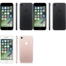 25 Pcs - Apple iPhone 7 - Refurbished (BRAND NEW, GRADE A - Unlocked) - Models: 3C211C/A, MN8X2VC/A, MN912VC/A