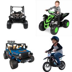 Pallet – 7 Pcs – Vehicles, Unsorted, Outdoor Sports – Customer Returns – Razor, YAMAHA, Mattel, COCOMELON