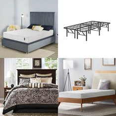 CLEARANCE! Pallet - 25 Pcs - Bedroom, Mattresses, TV Stands, Wall Mounts & Entertainment Centers, Office - Overstock - Mainstays, onn.