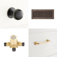 Pallet - 295 Pcs - Hardware, Kitchen & Bath Fixtures - Open Box Like New - Signature Hardware