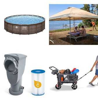 Pallet – 13 Pcs – Camping & Hiking, Pools & Water Fun – Customer Returns – Ozark Trail, Coleman, Funsicle