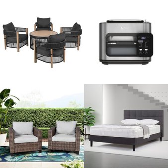 6 Pallets – 406 Pcs – New Action Figures, Bath, Sheets, Pillowcases & Bed Skirts, Rugs & Mats – New and New Damaged Box – Walmart