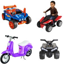 Pallet – 6 Pcs – Vehicles – Customer Returns – Realtree, Adventure Force, Razor, Mattel