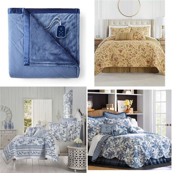 Pallet – 41 Pcs – Pillows and Blankets – Like New – Private Label Home Goods, Madison Park, Tempur-Pedic, Laurel Manor