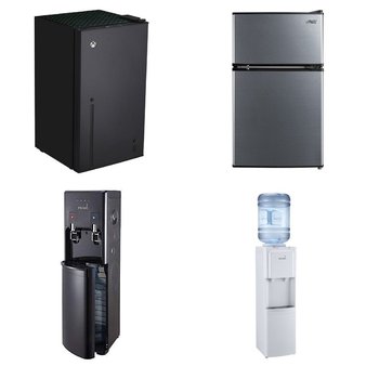 Pallet – 6 Pcs – Freezers, Bar Refrigerators & Water Coolers, Refrigerators – Customer Returns – HISENSE, Primo, Xbox, Arctic King