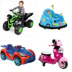 Pallet – 6 Pcs – Vehicles – Customer Returns – COCOMELON, Huffy, Spider-Man, Adventure Force