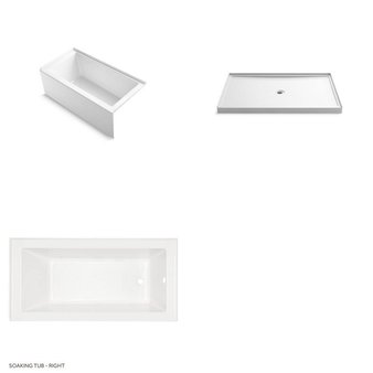 Pallet – 3 Pcs – Hardware, Kitchen & Bath Fixtures, Bath – Customer Returns – Kohler, Signature Hardware