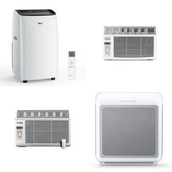 Pallet – 11 Pcs – Air Conditioners, Home Security & Safety – Damaged / Missing Parts / Tested NOT WORKING – SentrySafe, Bissell, LEVOIT, Coway