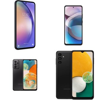 Box – 40 Pcs – Phones – Customer Returns (Plug and Play Tested) – Samsung, TCL, Motorola, OnePlus