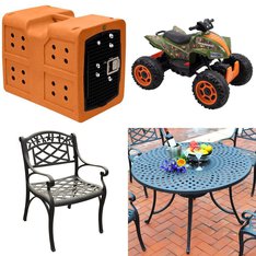 Pallet - 7 Pcs - Patio, Office Supplies, Vehicles, Hunting - Customer Returns - Major Retailer Camping, Fishing, Hunting