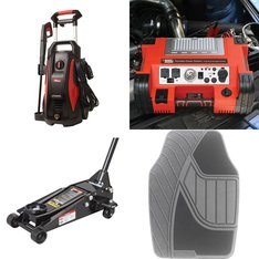 Pallet - 10 Pcs - Automotive Accessories, Automotive Parts, Pressure Washers - Customer Returns - Kraco, BLACK & DECKER, Hyper Tough, Black Jack
