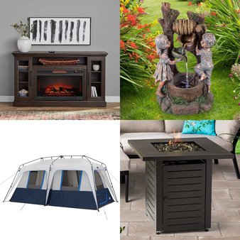 Pallet – 10 Pcs – Patio & Outdoor Lighting / Decor, Other, Camping & Hiking, Fireplaces – Customer Returns – Mm, Renogy, Ozark Trail, Mainstays