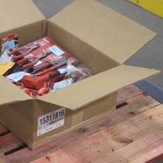 10 Parcel Boxes - 682 Pcs - Milwaukee Hand Tools and Accessories - Untested Customer Returns - Major Retailer