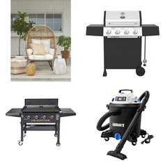 Pallet - 4 Pcs - Grills & Outdoor Cooking, Leaf Blowers & Vaccums, Patio - Customer Returns - Hart, Blackstone, Expert Grill, Better Homes & Gardens