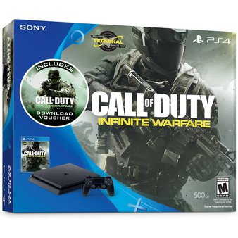 17 Pcs – Sony PlayStation 4 500GB Console Call of Duty Infinite Warfare Legacy Bundle – Refurbished (GRADE B) – Video Game Consoles