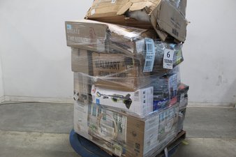 1 Pallets – 21 Pcs – New GPS Unit, Single Cup Brewers, Vacuums, Covers, Mattress Pads & Toppers – New and New Damaged Box – Walmart