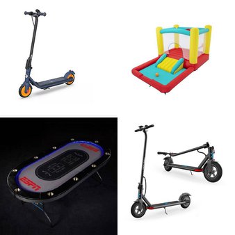 Pallet – 12 Pcs – Powered, Cycling & Bicycles, Game Room, Outdoor Play – Customer Returns – Segway, Razor, Allen Sports, Jetson
