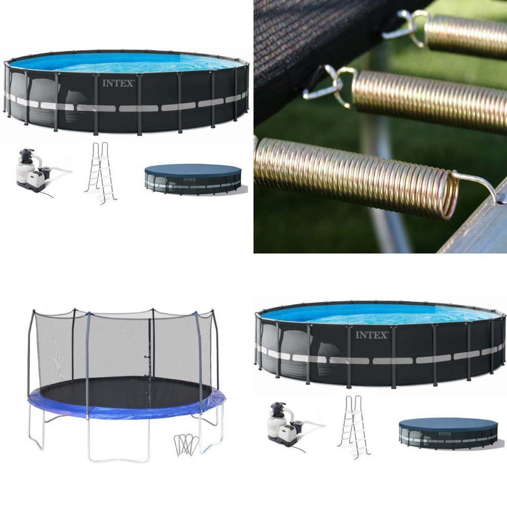Pallet 7 Pcs Exercise & Fitness, Trampolines Damaged / Missing