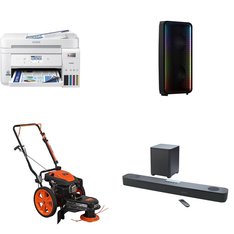 Pallet - 25 Pcs - Portable Speakers, All-In-One, Receivers, CD Players, Turntables, Inkjet - Customer Returns - Onn, EPSON, HP, Samsung