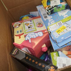 1 Parcel Box - 12 Pcs - Stuffed Animals, Action Figures - OPEN BOX UNTESTED RETURNS - Walmart