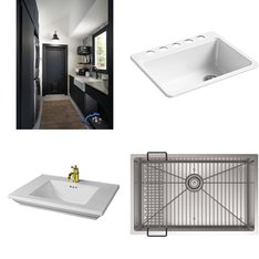 Pallet - 7 Pcs - Hardware, Kitchen & Bath Fixtures - Customer Returns - Kohler, ELKAY, Blanco