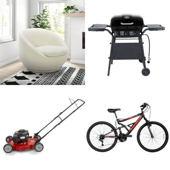 Pallet – 12 Pcs – Mowers, Cycling & Bicycles, Grills & Outdoor Cooking, Office – Overstock – Murray, Better Homes & Gardens, Expert Grill