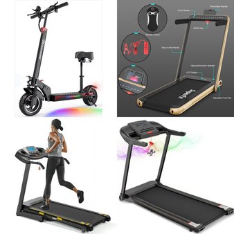Pallet – 11 Pcs – Exercise & Fitness, Patio, Boardgames, Puzzles & Building Blocks, Vehicles, Trains & RC – Customer Returns – Costway, POOBOO, MaxKare, EVERCROSS