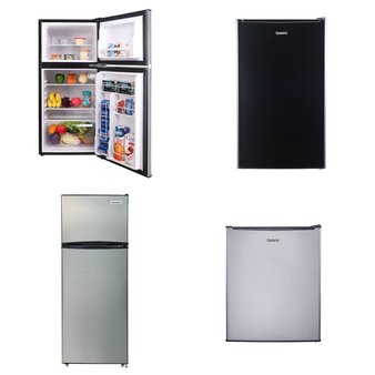 Pallet – 6 Pcs – Refrigerators, Bar Refrigerators & Water Coolers – Customer Returns – Frigidaire, Galanz, Great Value