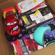 1 Parcel Box - 13 Pcs - Action Figures, Stuffed Animals - OPEN BOX UNTESTED RETURNS - Walmart