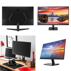 Pallet - 47 Pcs - Monitors - Customer Returns - Onn, LG, ACER, HP