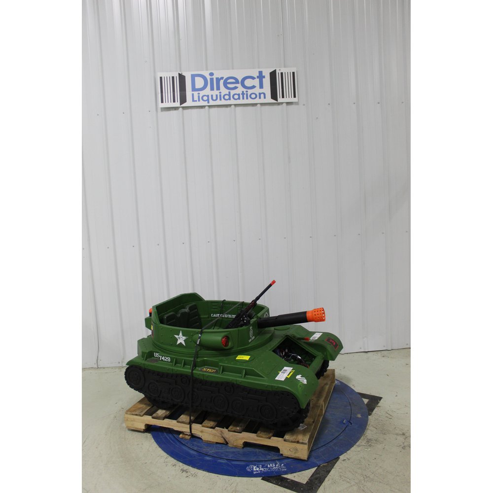 Thunder tank 24 volt ride on on sale