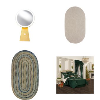 12 Pallets – 1864 Pcs – Curtains & Window Coverings, Decor, Sheets, Pillowcases & Bed Skirts, Bath – Like New or New Customer Returns – JC Penney