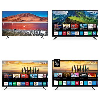 5 Pcs – LED/LCD TVs – Refurbished (GRADE C, GRADE D) – VIZIO, Samsung
