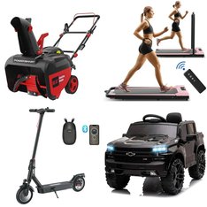 Pallet - 10 Pcs - Unsorted, Vehicles, Powered, Exercise & Fitness - Customer Returns - Funtok, OUSGAR, iScooter, PowerSmart