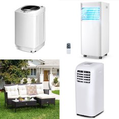 1 Pallets - 10 Pcs – Patio, Air Conditioners, Mattresses - Untested Customer Returns - Walmart