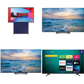 Pallet – 14 Pcs – LED & LCD – Damaged / Missing Parts / Tested NOT WORKING – HISENSE, NORCENT, LG, Samsung