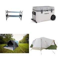 Pallet - 29 Pcs - Camping & Hiking - Customer Returns - Ozark Trail, Coleman, Westfield Outdoors, Slumberjack