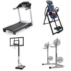 Pallet – 4 Pcs – Exercise & Fitness, Outdoor Sports – Customer Returns – Body Vision, FitRx, ProForm, Spalding