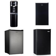 Pallet - 5 Pcs - Bar Refrigerators & Water Coolers, Refrigerators - Customer Returns - Great Value, Galanz, Igloo