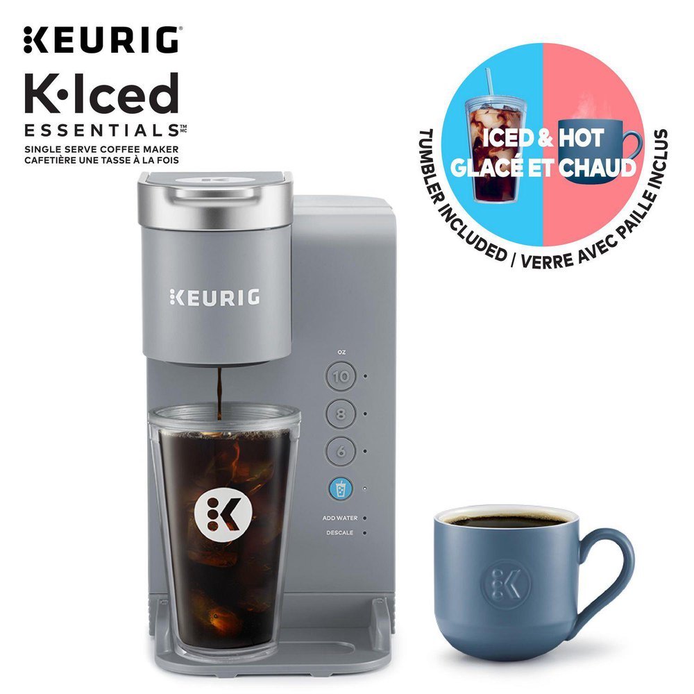 Keurig K-Iced Arctic Gray Single Serve Coffee Maker