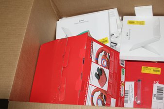 3 Parcel Boxes – 226 Pcs – Other, Apple Watch, Apple iPad – Untested Customer Returns – Major Retailer