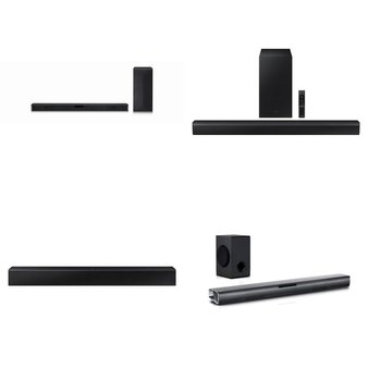 Pallet – 24 Pcs – Speakers – Open Box Customer Returns – LG, Samsung, Monster, PROSCAN