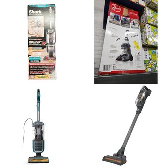 Pallet – 14 Pcs – Vacuums – Customer Returns – Hoover, Bissell, Shark, BLACK & DECKER