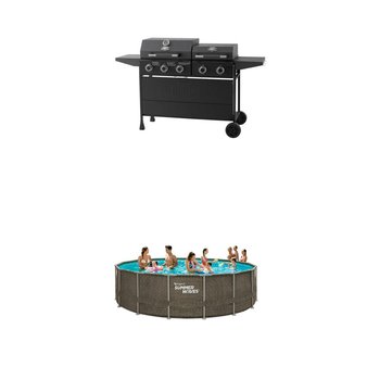 Flash Sale! 2 Pallets – 4 Pcs – Grills & Outdoor Cooking, Pools & Water Fun – Overstock – Expert Grill